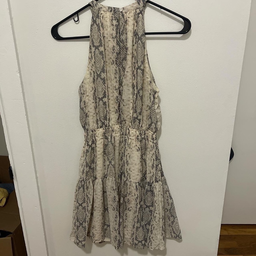Snakeskin dress
